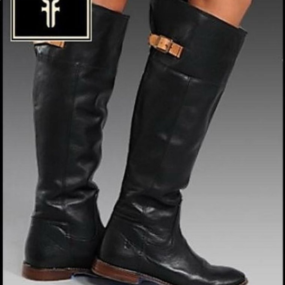 Frye tall knee high boots